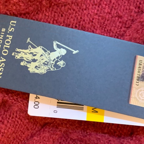 U.S. Polo Assn. Women's Crew Neck Sweater in Plum - Picture 5 of 9